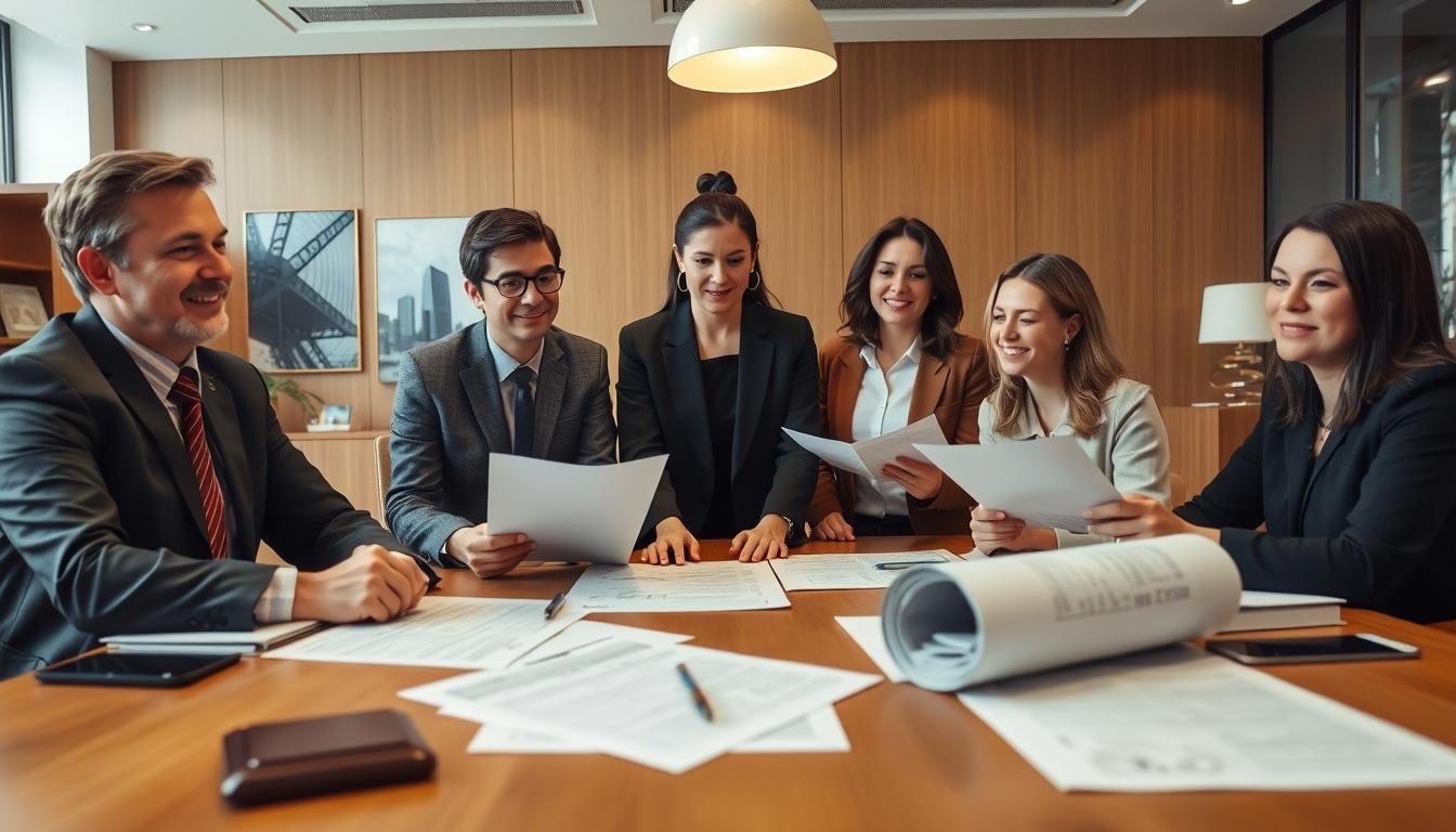 Family elder care planning discussion